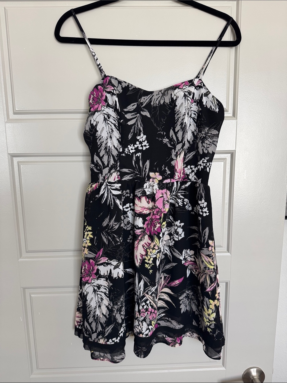 NWOT PRINCESS Vera Wang Floral Spaghetti-Strap Sundress, Size 5/S